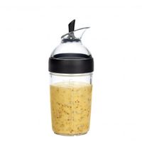 Shaker à vinaigrette 236 ml noir - Visuel 0